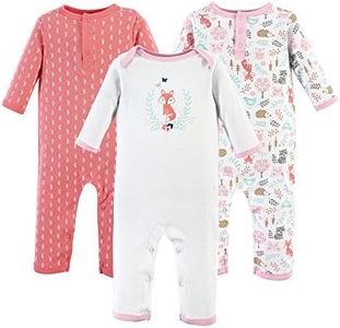 Hudson Baby baby girls Cotton Coverall, Woodland Fox, 18-24 Months US