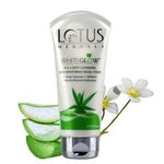 Lotus Herbals Whiteglow 3 In 1 Deep Cleaning Skin Whitening Facial Foam | Chemical Free | With Milk Enzymes & Aloe Vera Gel | For All Skin Types | 50g