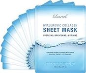 Ebanel 10 Pack Collagen Face Mask, 