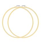 2 Pcs 12 inches Embroidery Hoops Large Cross Stitch Hoops Big Round Embroidery Hoops 30cm Cross Stitch Rings for DIY Art Craft Sewing Wreaths Decoration