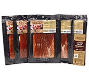 aBeiou. 500gr SLICED Great Reserve DUROC Premium Boneless HAM. Spanish Serrano. Matured +24-25 Months (Vacuum-Packed ham) Manufactured in Guijuelo (Spain). Pack 5x100gr envelopes