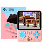 Amazplus G7 Ultrathin Handheld Game Console 3.5Inch HD Screen Mini Retro Classic Video Game System Portable SUP Video Game Hand Kids Video Game for 5 to 10 Years Assorted Color Pack of 1-B13