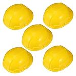 Alipis Kids Safety Hat Construction Cap: 5pcs Construction Hard Hats Children Construction Helmet Kid Engineer Building Dress Up Hats Yellow Safety Hat for Kid