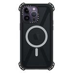 CASETiFY Bounce iPhone 14 Pro Max Case [6X Military Grade Drop Tested / 21.3ft Drop Protection/Compatible with Magsafe] - Triple Black