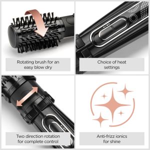 BaByliss Big Hair Dryer Brush 50mm – Volumizing Hot Air Styler