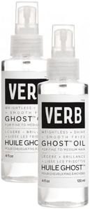 VERB Ghost Oil, 4 fl oz- Weightless Hair Oil for Fine to Medium Hair – Smooths Frizz, Adds Shine – No Parabens, Gluten or Harmful Sulfates, (Pack of 2)