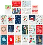 Hallmark Boxed Christmas Cards Assortment, 24 Designs (24 Cards and Envelopes) (5XPX2338)