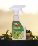 Pestly Organic Neem Oil Spray | Natural Pesticide for Plants Insects Meaty Bug Fungus Leaf Spot Meldew Pest Control | Made with Neem Lemongrass Cedarwood for organic gardening (250 ml)