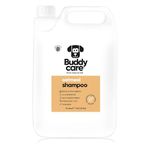 Buddycare Oatmeal Dog Shampoo for Itchy Skin & Smelly Dogs | Oatmeal, Aloe & Pro Vitamin B5 | Fresh & Healthy Coat | Best Puppy Shampoo & Conditioner | Vegan Pet Shampoo Professional (5L)