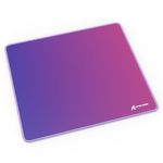 ATTACK SHARK CM03 Gaming Mouse Pad with Rainbow Film Coating, Ultra-Smooth, Water-Resistant, Anti-Slip Rubber Base, 4mm Thick Cushioning for eSports and Professional Gaming, Cool Touch & Easy to Clean