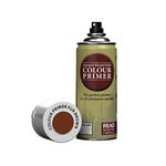 The Army Painter Color Primer Spray Paint, Fur Brown, 400ml, 13.5oz - Acrylic Spray Undercoat for Miniature Painting - Spray Primer for Plastic Miniatures