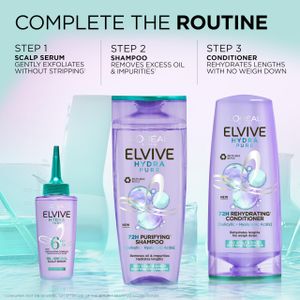 L’Oréal Elvive Hydra Pure Hair Care Set – Hydrating Shampoo & Conditioner
