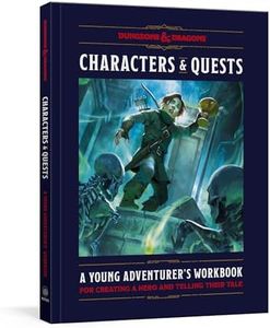 Characters & Quests (Dungeons & Dragons): A Young Adventurer's Workbook for Creating a Hero and Telling Their Tale (Dungeons & Dragons Young Adventurer's Guides)