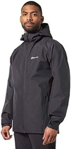 Berghaus Men's Paclite 2.0 Gore-Tex Waterproof Jacket, Black/Black, XX-Large