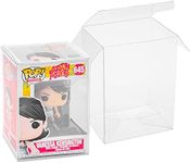 Viturio Pop Protector Case Compatible with 4 Inch Funko Pop! Vinyl Figures, (100 Pack) Clear Plastic Box for Figurine Storage