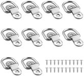 Lxoraziy 10 Pieces D Lashing Rings,