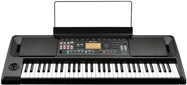 KORG EK-50 61 Key Entertainer Keyboard with Built-In Speakers Black