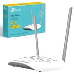 TP-Link 300 Mbps Wireless N Access Point, Passive PoE Power Injector, 10/100M Ethernet Port (TL-WA801N)