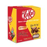 Nestle KITKAT Dessert Delight Divine Choco Pudding Wafer Coated with Milk Chocolate- 600g (50g Tablets, Box of 12 units)