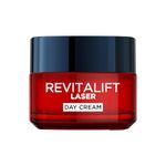 L’Oréal Paris Laser Renew Triple Action Anti-Ageing, Skin Retightening Day Cream, Visibly Reduce Wrinkles & Fine Lines; Moisturises, Firms & Brightens Skin; Retinol, Hyaluronic Acid & Vitamin C, 50ml