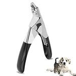 Fdit Pet Dog Nail Clippers Dedicated Nail Scissors Toe Claw Shear Clippers Trimmer Cutter for Small Animals (Black)