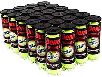 Penn Championship High Altitude Head Tennis Balls – 24 Pack 72 Balls Yellow - USTA & ITF Approved - Official Ball of The United States Tennis Association Leagues - Natural Rubber for consistent Play