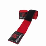 FitRaptors Cotton Boxing Hand Wrap with Thumb Loop for Men & Women Gym Accessories and Fitness Support Gloves Straps with Premium Velcro for Better Stability and Grip (4.5 Meters, Red)