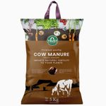 TrustBasket Cow Dung Manure for Plants - 5 Kg | Fertilizer for plants | Manure for home gardening