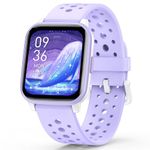 Butele Kids Smart Watch Girls Boys, Smart Watch for Kids Game Smart Watch Gifts for 4-16 Years Old with Sleep Mode 20 Sports Modes 5 Games Pedometer Birthday Gift for Boys Girls (Purple)