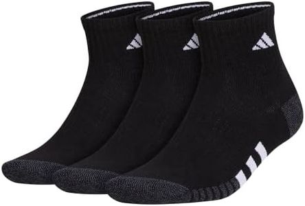 adidas Cushioned Quarter Socks (3-Pair)