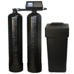 Fleck 9100 SXT Twin Tank Metered On-Demand Water Softener 24/7 Soft Water