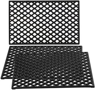 BAC367 HDW194 Grill Grates Grill Replacement Parts for Traeger Grill Grate Traeger Texas Pro Series 34 Century 885 Texas Elite 34 Traeger Pellet Grill Parts Texas Elite Cast Iron Cooking Grates 3Pcs