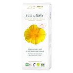 Eco by Naty Sanitary Pads Night – Plantbased and absorbent Sanitary Pads for Women, Organic Cotton Menstrual Product, Better for Feminine Health (10 Count)