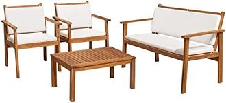 Flamaker Patio Furniture 4 Piece Ou