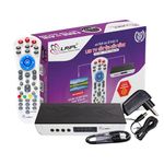 LRIPL MPEG-4 Full HD Set Top Box Free to Air Without YouTube Function | HDMI+AV Cable Port | MPEG-4 Technology | BIS Approved | DD Free Dish