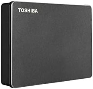 Toshiba Canvio Gaming 4TB Portable External Hard Drive USB 3.0, Black for PlayStation, Xbox, PC & Mac - HDTX140XK3CA