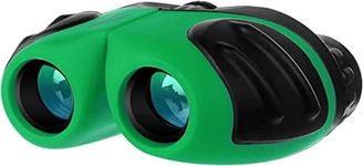 Gifts for Boys Age 5-10, Compact Shockproof Binocular for Kids Toys for 4-7 Year Old Boys Birthday Present for Kids 8x21 Green