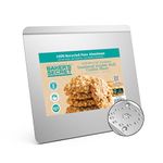 Baker's Secret Insulated Cookie Sheet Commercial Grade Natural Pure Aluminum Cookie Sheet Extra Thick (Insulated, 1x Cookie Sheet 16"), BS10420
