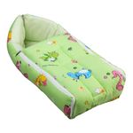 LuvLap 3 in 1 Baby Bed, Sleeping Bag & Carry Nest, Cotton Baby Bedding for New Born & Infant, Portable Bassinet, for Baby Carrying & co Sleeping, Unisex Baby Sleeping Bed, 0M+ (Multicolor)