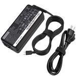 New AC Charger for Lenovo Thinkpad L380 L390 L480 L490 L580 L590 T590 T490S T490 20M5 20M6 20M7 20M8 20NT 20LS 20LT 20LW 65W Type C Laptop Power Supply Adapter Cord