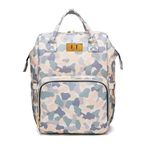 Little Townia Baby Diaper Bag Mothers Maternity Bags for Travel Waterproof, Diaper Backpack (Grey-Diaper-Printed)