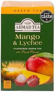 Ahmad Tea Mango & Lychee Green Tea, 20 Count