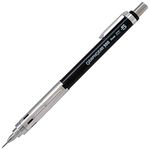 Pentel Graphgear 300 Mechanical Drafting Pencil, 0.5mm Fine Point, Metal Tip and Grip, For Students, Architects, Engineers, Artists, Black Accents, PG315-A, Box of 12