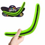 Toyshine Soft Returning Boomerang Toy with aerodynamic V-Shape | Throwing & Catching Toy with Long-Range Outdoor Fun Activity for Kids 4+