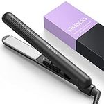 Stylocks Mini Hair Straighteners Small Size UK Plug, Ceramic Travel Straighteners for Short Hair, Bangs, Worldwide Dual Voltage.