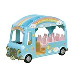 Calico Critters Sunshine Nursery Bus Toy Vehicle for Dolls