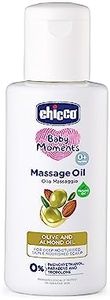 Chicco Baby Moments Massage Oil, New Advanced Non-sticky & Moisturizing Formula with Natural Ingredients to Prevent Dryness, Suitable for Baby’s Skin, Hair & Scalp, No Phenoxyethanol & Parabens (100ml)