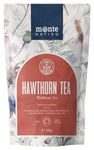 Hawthorn Tea Monte Nativo (300 g) - 100% pure and natural Hawthorn Leaves and Flowers - Delicious Hawthorn Flower Tea for herbal infusions and dessert decorations - Herbal Tea - Fruit tea