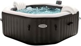 Intex PureSpa 6 Seater Carbon, Black, Round, 6 people, 6 Adjustable Massage Jets