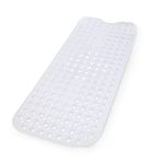 KEPLIN Premium Non-Slip Bath Mat - 200 Suction Cups, BPA, Latex Free, Mildew Resistant, Machine Washable - Safe, Durable & Comfortable for Bathroom Tubs (Clear, Bath, 100 x 40cm)